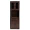 Baxton Studio Laurana Modern Dark Walnut Finished Kitchen Cabinet and Hutch 147-8318 - alternate 4
